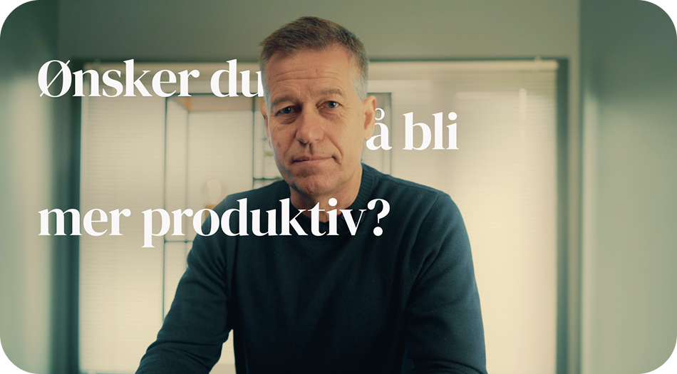 Ronny som presenterer prioriteringsmatrisen